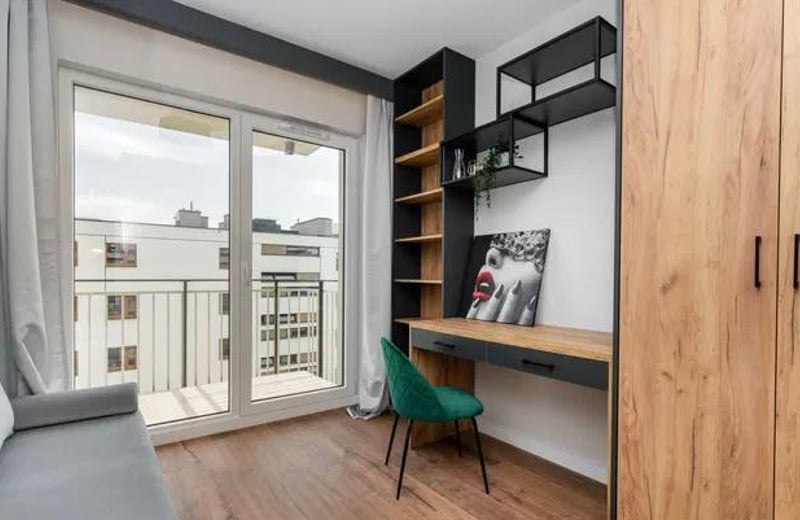 Аренда стильной 3-комнатной квартиры, 60 м², район Praga-Południe, Варшава, Польша